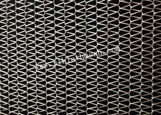 1mm Stainless Material Building Crimped Decorative Steel Mesh