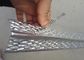Drywall 5mm Edge Aluminium Angle Bead Round Nose Metal With Diamond Mesh Wings