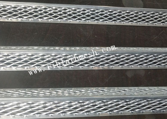 3003 Raw Material Round Nose Aluminium Angle Bead With Reinforced Flange 3m Length