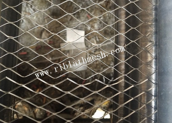 reforço de aço inoxidável galvanizado mergulhado quente Mesh Expanded Metal do tijolo 370g/M2