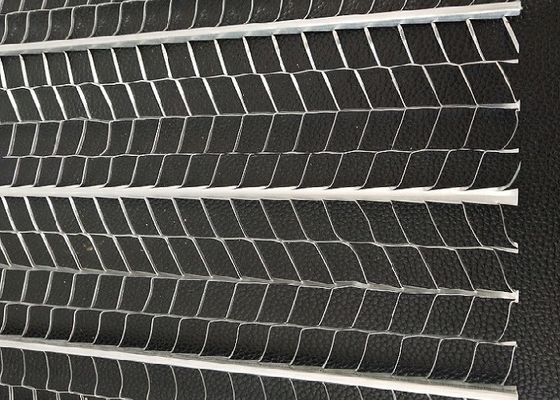 a largura Rib Lath Mesh Diamond Hole de 610mm galvanizou o comprimento do metal 2m